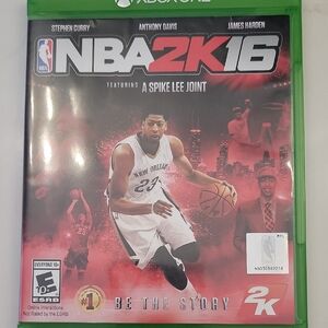 NBA 2K16 Xbox Game - Green Case